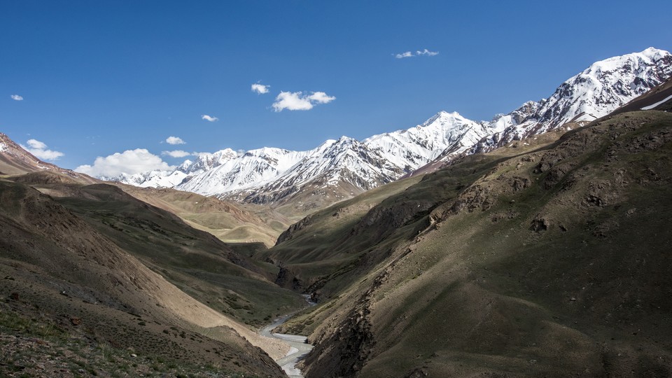 the Irshad valley in the Wakhan Corridor of Afghanistan, in the Hindu Kush mountain range