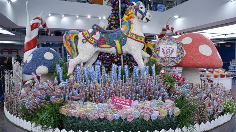 General view of the "Its Sugar" store inside the American Dream mall
