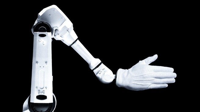 A robotic arm