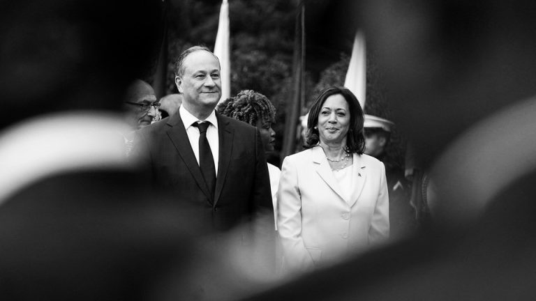 Vice President Kamala Harris and her husband, Doug Emhoff