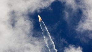 Starliner launches to space