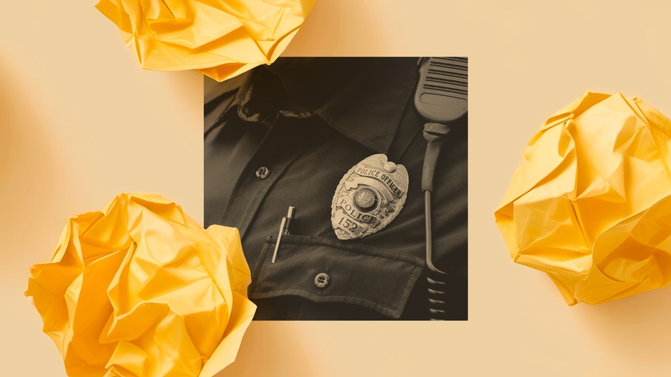 A police officer badge