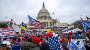 An image of the crowd at the U.S. Capitol on Jan. 6, 2021