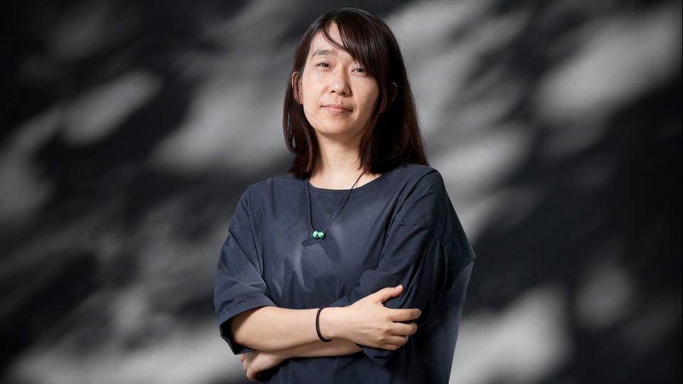 a photo of the author Han Kang