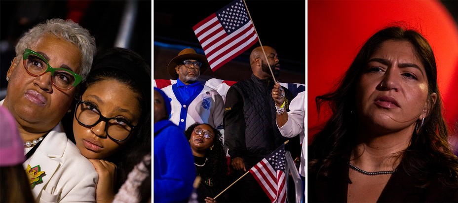 image of the crowd at Howard University