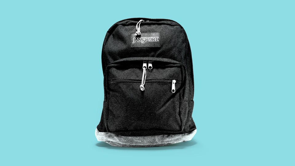 Photograph of a backpack