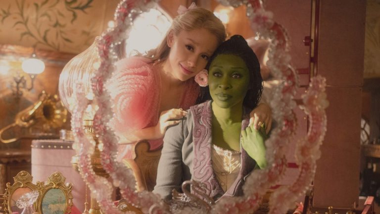 Ariana Grande and Cynthia Erivo in Wicked