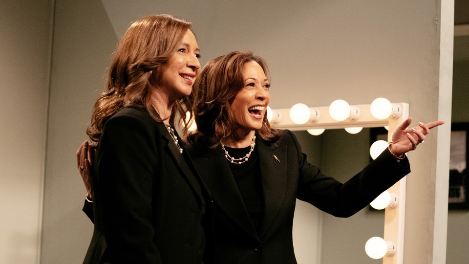 Maya Rudolph and Kamala Harris on “SNL”