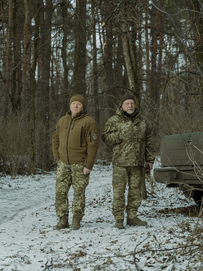 Picture of Yuri Shvydkyi and Anatoly Snihiriov