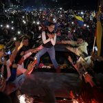 Venezuelan opposition leader Maria Corina Machado at a June rally