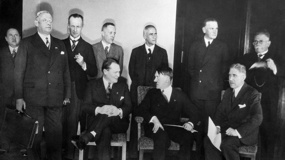 Adolf Hilter and his Cabinet